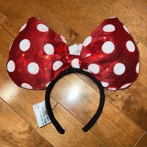 Disney Parks Exclusive Minnie Mouse Bow Headband